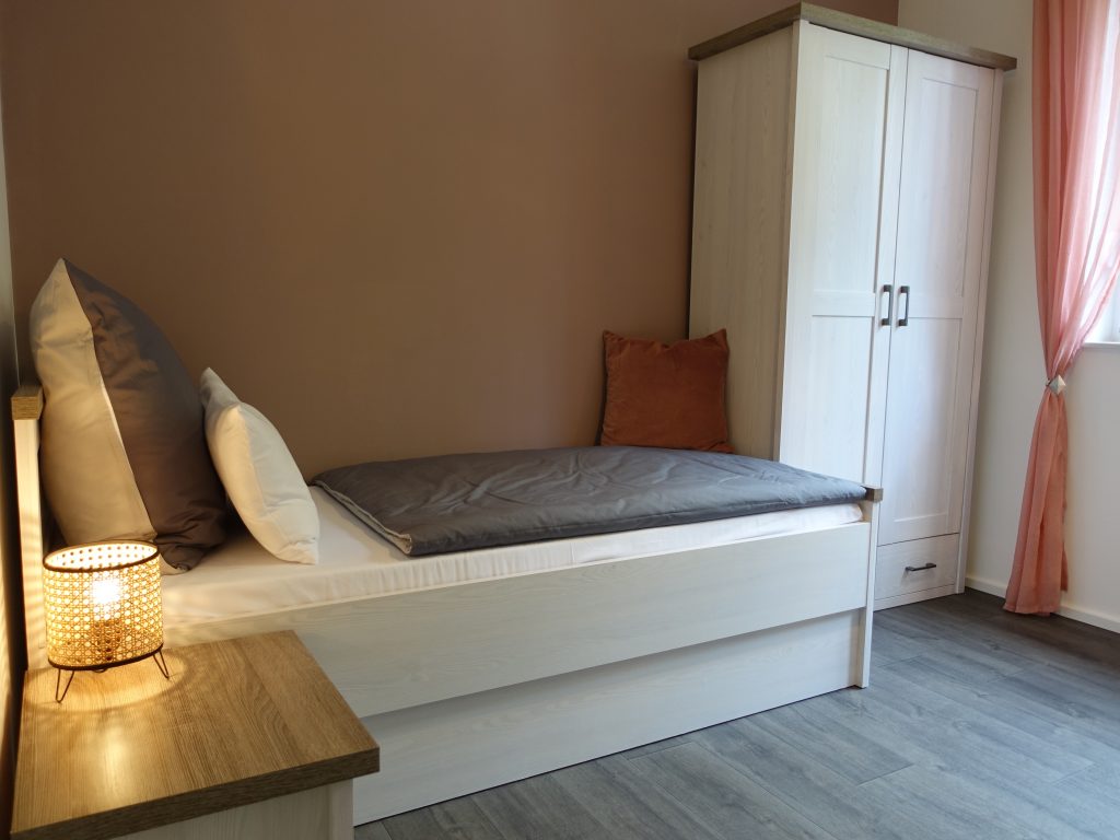 Bett im 2. Schlafzimmer