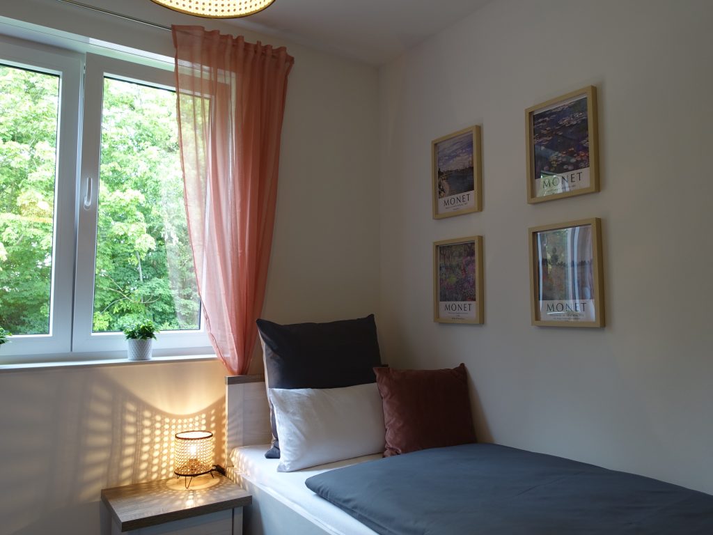 Bett im 2. Schlafzimmer