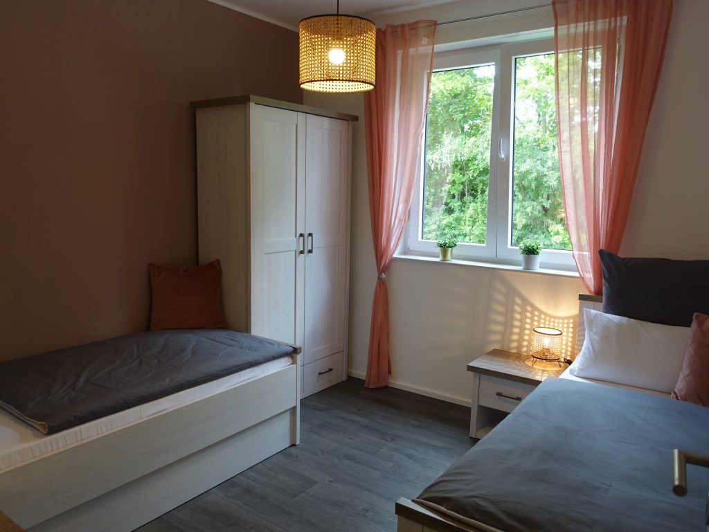 2. Schlafzimmer mit 2 Einzelbetten